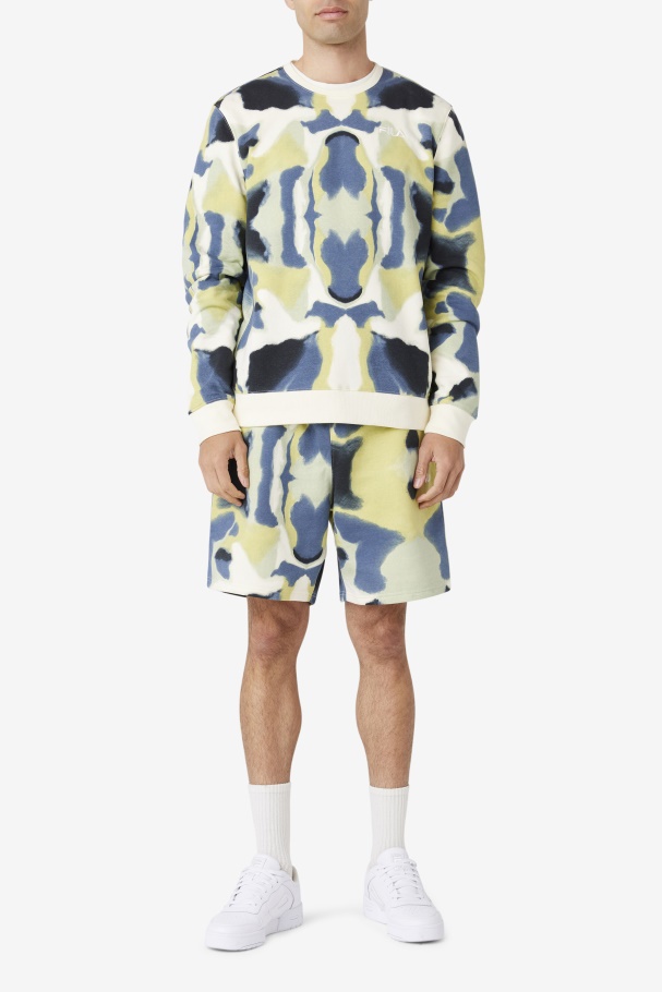 Jael Sweatshirt Fila UK Brushstroke Print