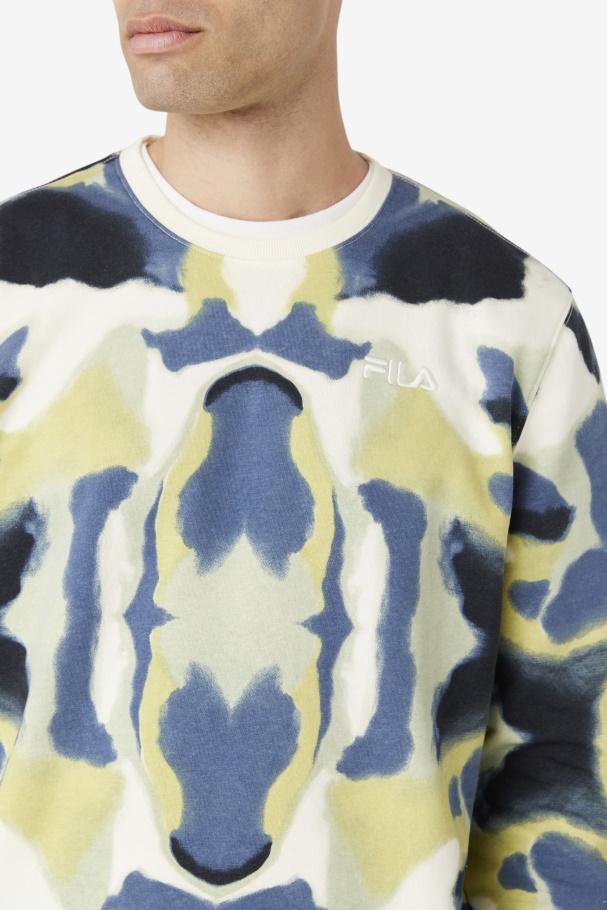Jael Sweatshirt Fila UK Brushstroke Print