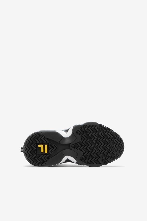 Lemon/White/Black Little Kids\' Mb Night Walk Fila UK