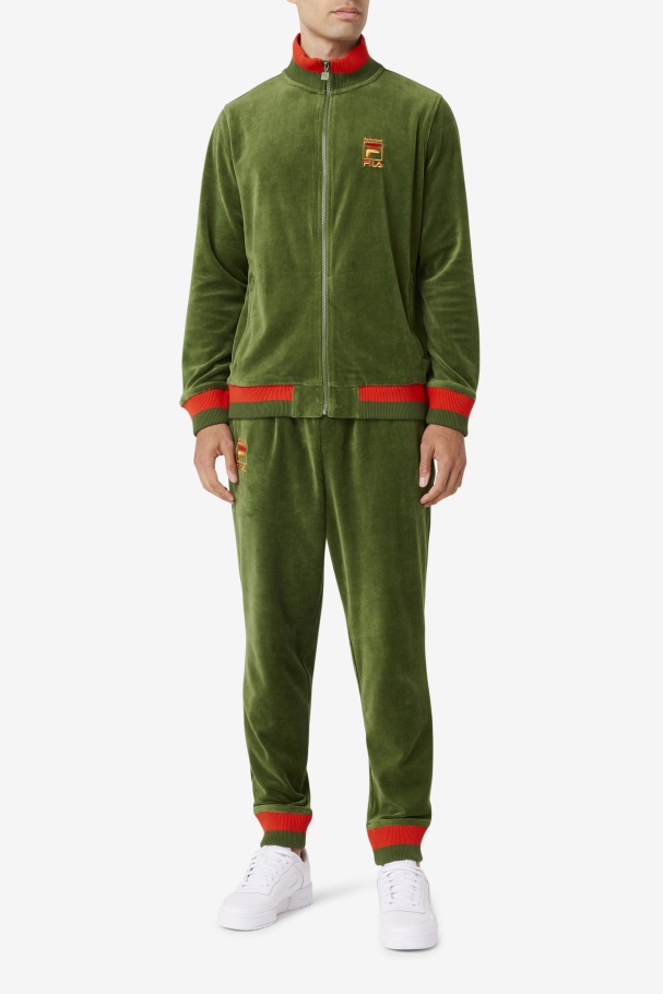 Fila UK X Paterson Velour Pant Douglas Fir/Poppy/Desert Sun Fila UK