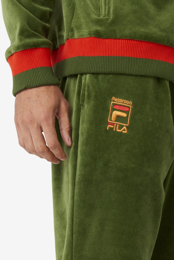 Fila UK X Paterson Velour Pant Douglas Fir/Poppy/Desert Sun Fila UK