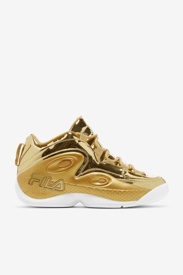 Grant Hill 3 Metallic Fila UK Metallic Gold
