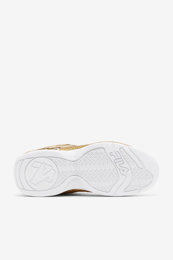 Grant Hill 3 Metallic Fila UK Metallic Gold