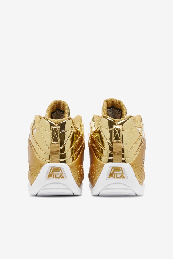 Grant Hill 3 Metallic Fila UK Metallic Gold