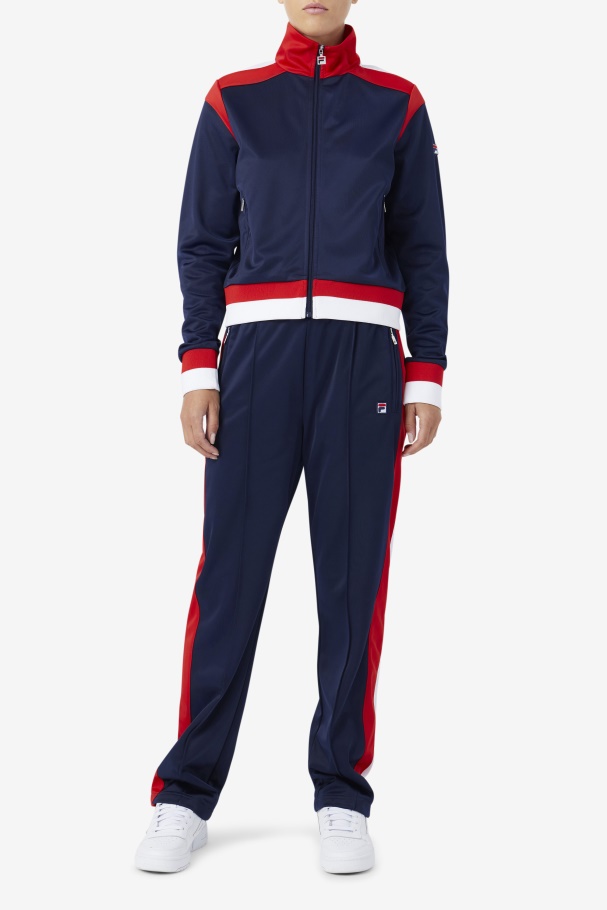 Fila UK Navy/Red/White Sandy Track Pant