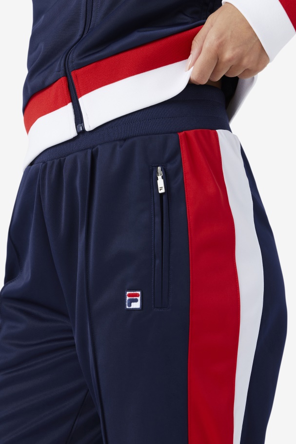 Fila UK Navy/Red/White Sandy Track Pant