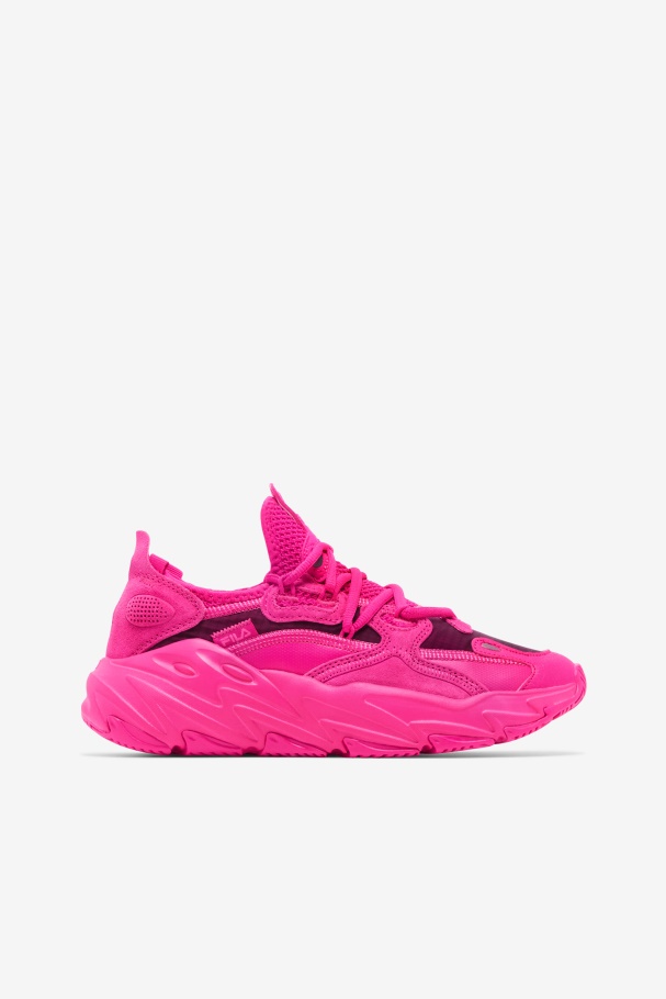 Pink Glo Fila UK Women's Ray Tracer Evo 2