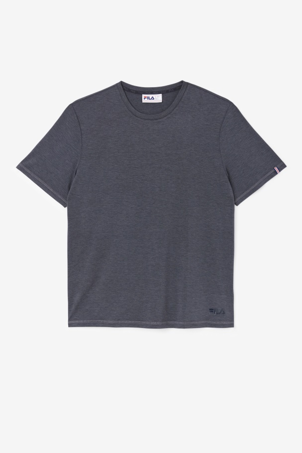 Fila UK Black Heather Commuter Tee