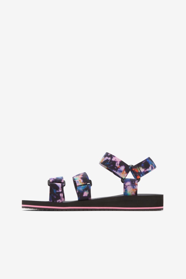 Women\'s Drifter Ts Tie Dye Multi/Black/White Fila UK
