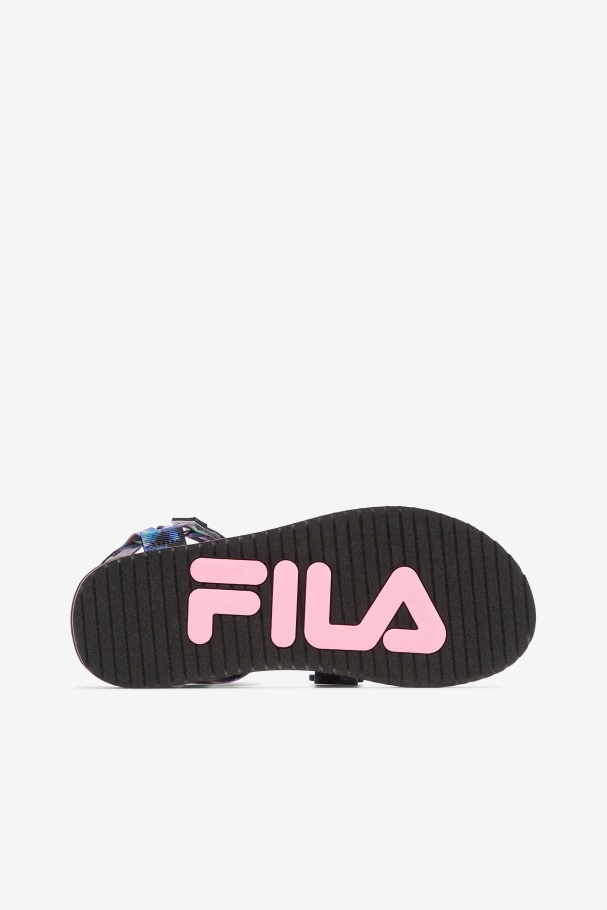 Women\'s Drifter Ts Tie Dye Multi/Black/White Fila UK