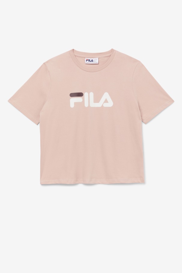 Fila UK miss eagle tee Rose/Turtle Dove/Mahaogany
