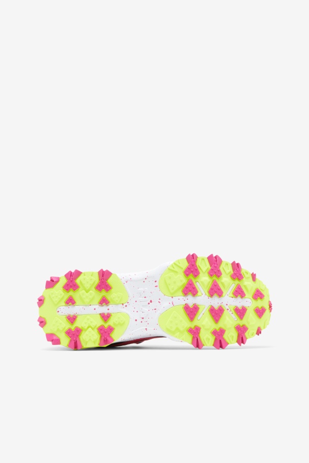 Women\'s Oakmont TR Black/Diva Pink/Yellow Fila UK