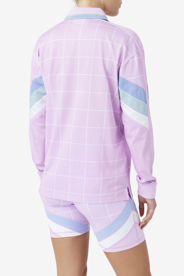Fila UK Orchid/White/Ether Zorra Goalie Jersey