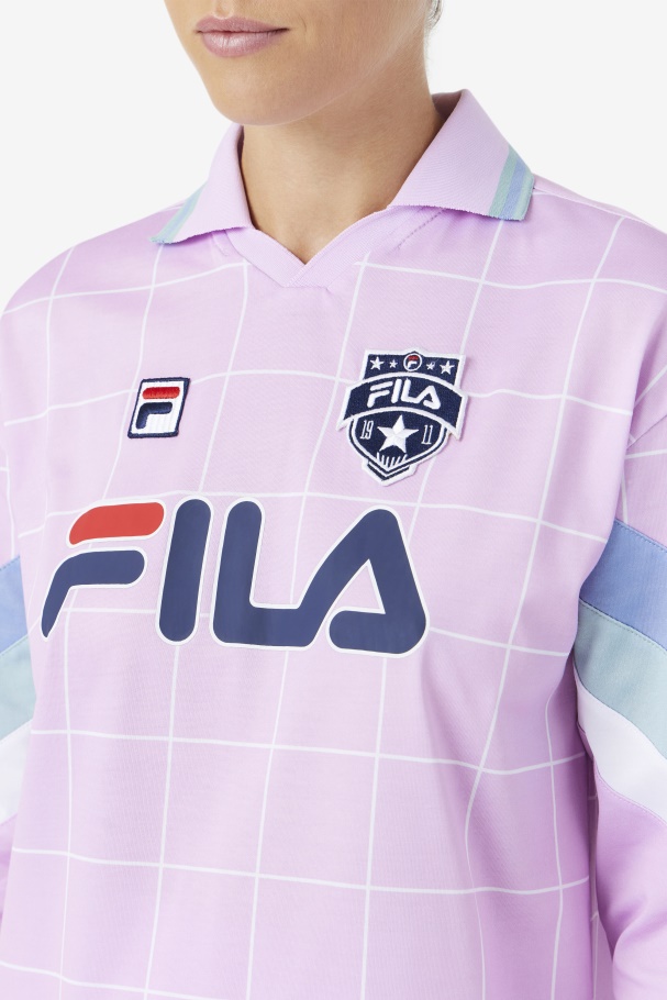 Fila UK Orchid/White/Ether Zorra Goalie Jersey