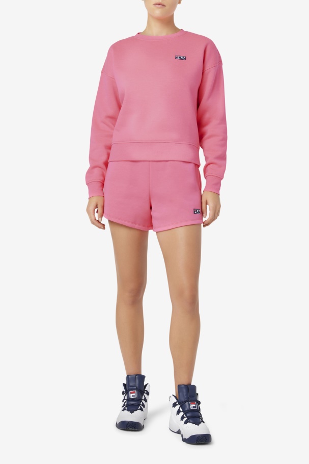 Fila UK Pink Stina Crew