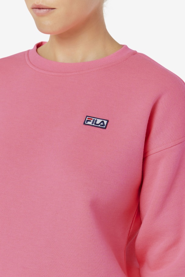 Fila UK Pink Stina Crew