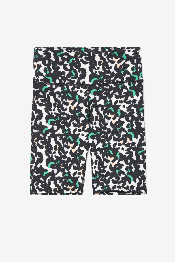 Fila UK Forza 8" Bike Short Black Animal