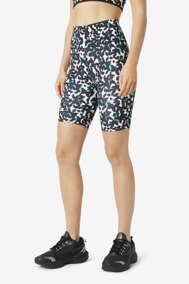 Fila UK Forza 8\" Bike Short Black Animal