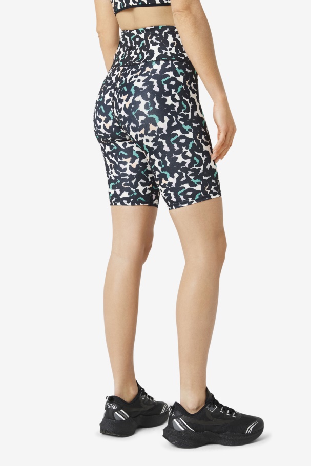 Fila UK Forza 8\" Bike Short Black Animal