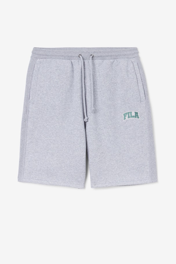 Light Grey Marl/Blue Spruce Fila UK Logan Short