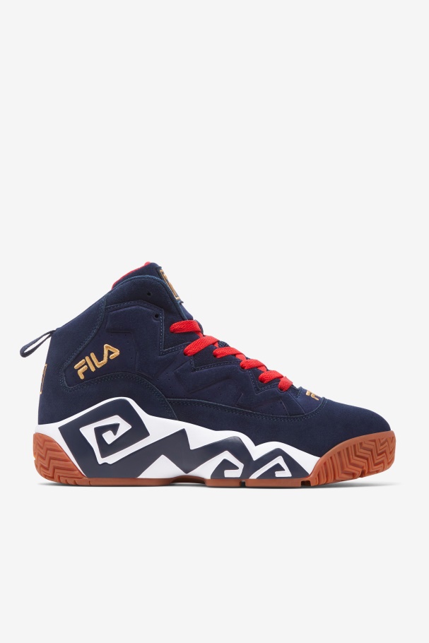 Fila UK Men's MB Navy/White/Metallic Gold