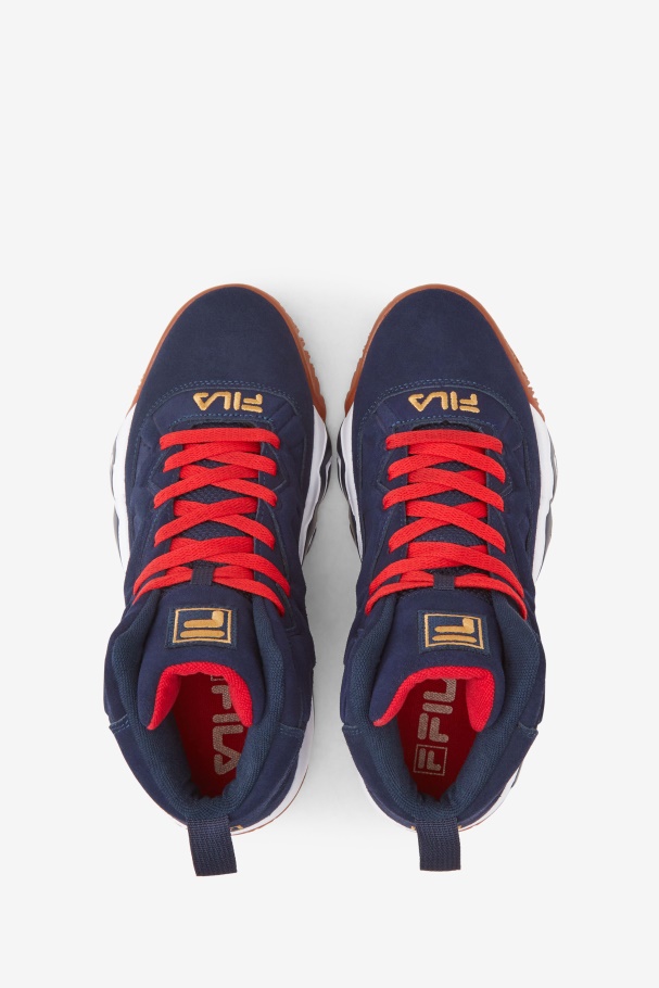 Fila UK Men\'s MB Navy/White/Metallic Gold