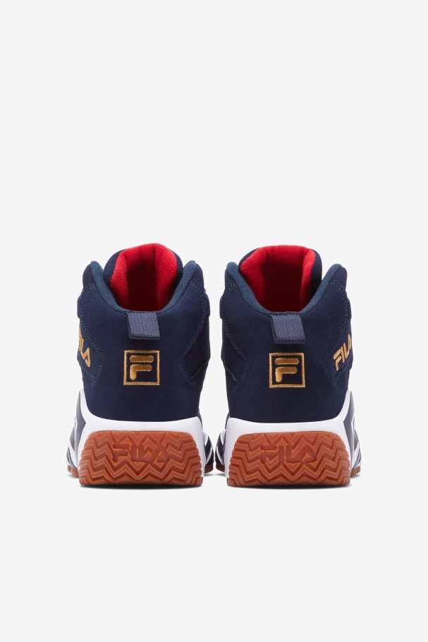 Fila UK Men\'s MB Navy/White/Metallic Gold