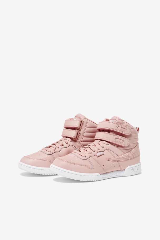 Fila UK Women\'s F-14 Peach Whip/White