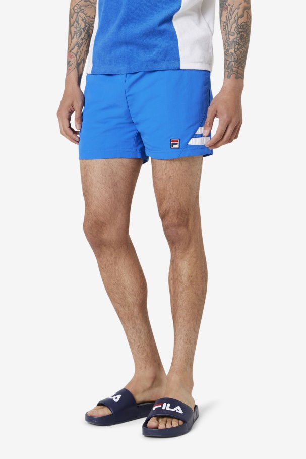 Fila UK Vantage Swim Short Strong Blue/White