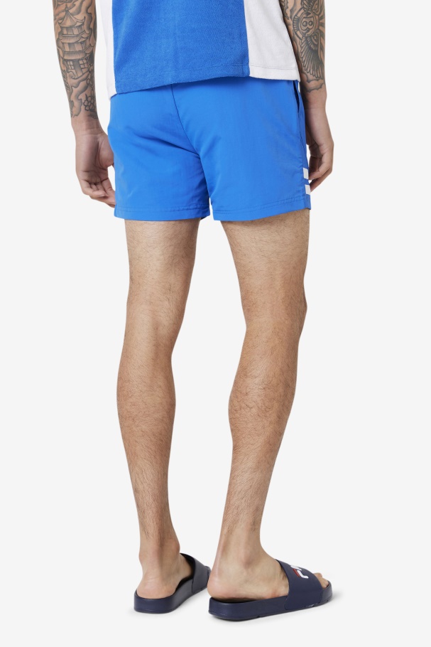 Fila UK Vantage Swim Short Strong Blue/White