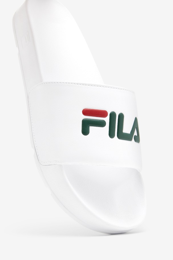 White/Sycamore/Red Men\'s drifter Fila UK