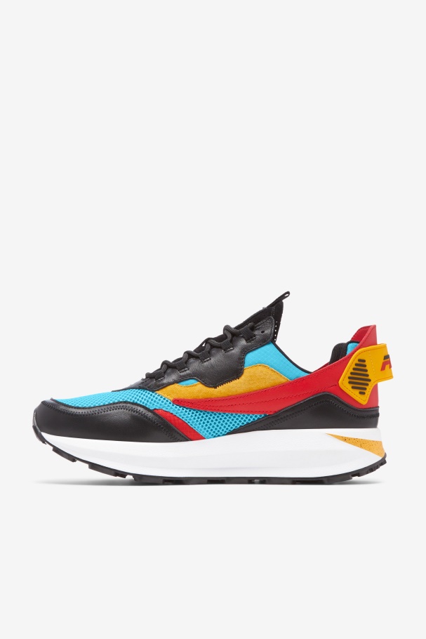Fila UK Bluefish/Gold/Black Men\'s R1 Runner X Barneys