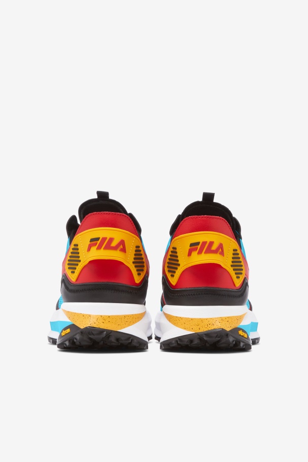 Fila UK Bluefish/Gold/Black Men\'s R1 Runner X Barneys
