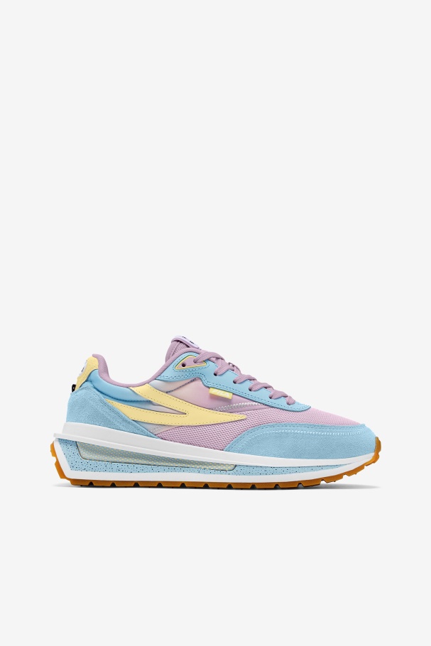 Blue/Orchid/Tender Peach Women's Renno Fila UK
