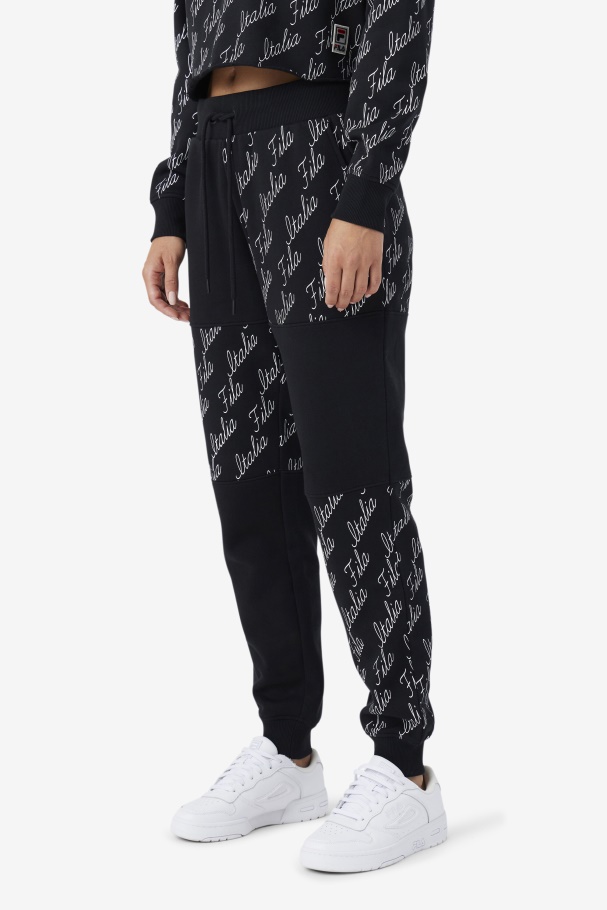 Fila UK Gianna Jogger Black/Gardenia