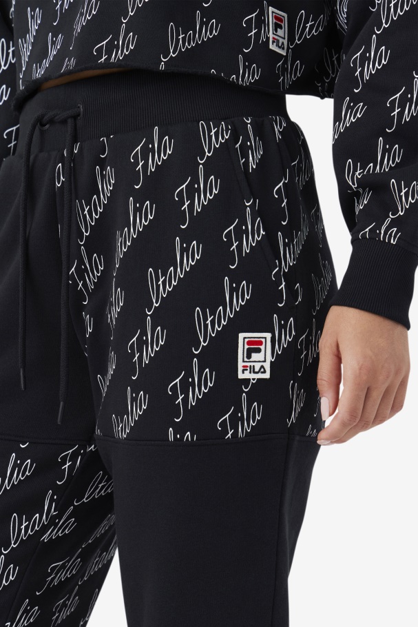 Fila UK Gianna Jogger Black/Gardenia
