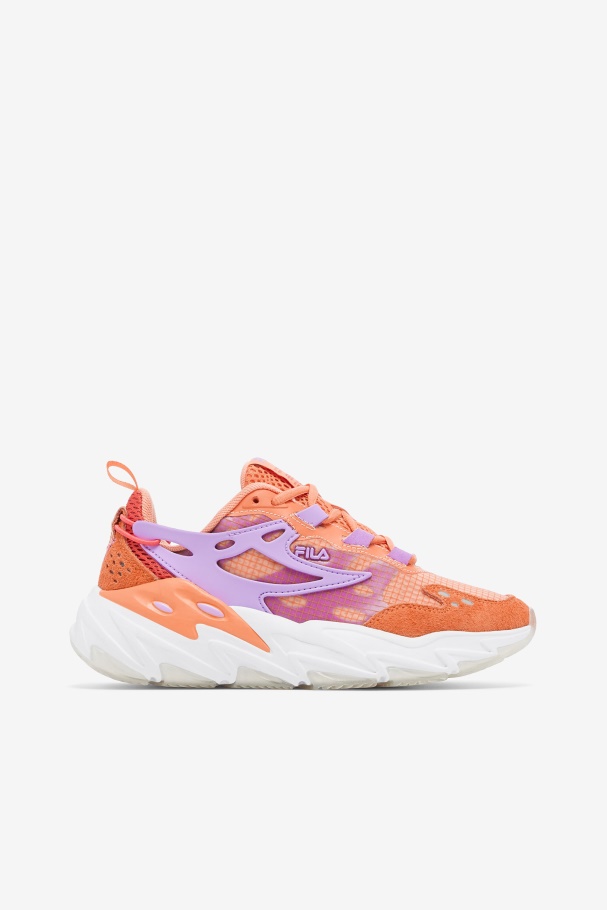 Women's Ray Tracer Evo Orange/Cayenne/White Fila UK