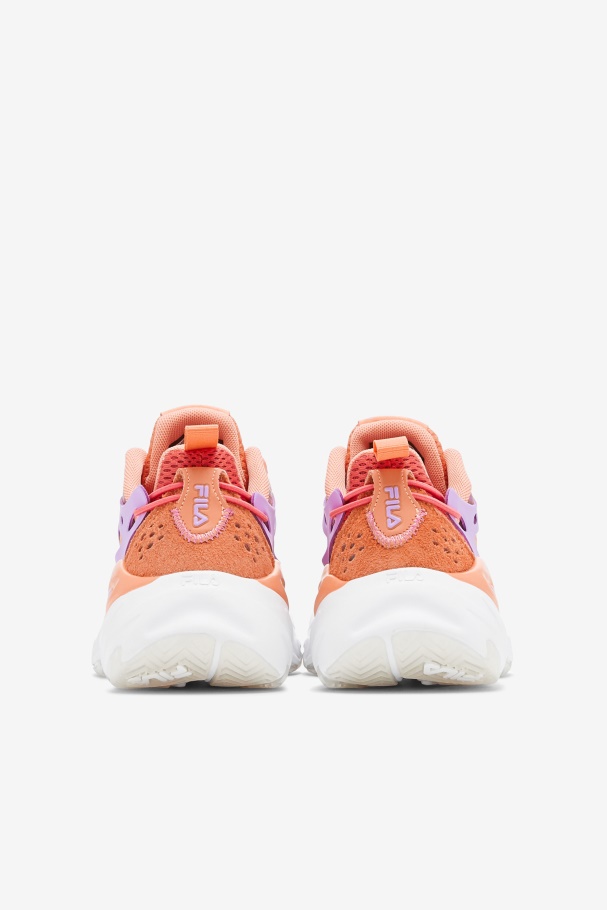 Women\'s Ray Tracer Evo Orange/Cayenne/White Fila UK