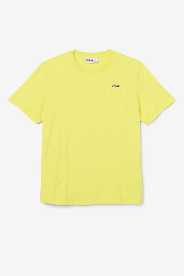Fila UK Yellow/Navy Dilki Crew