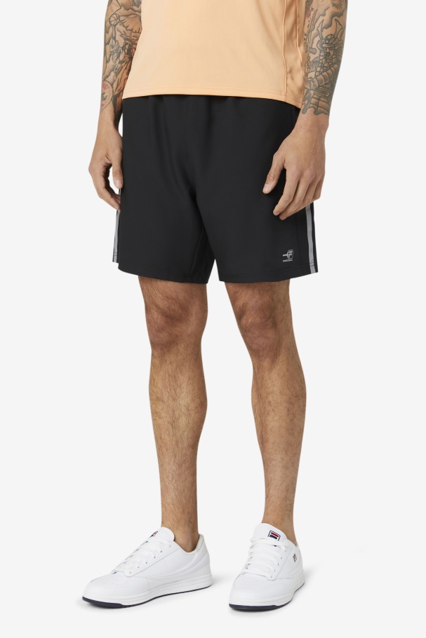Black Fila UK Pickleball Short