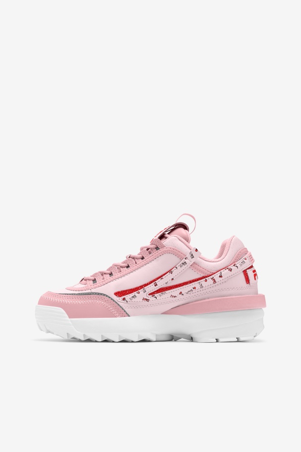 Fila UK Coral Blush/Pink/White Women\'s Disruptor 2 Exp