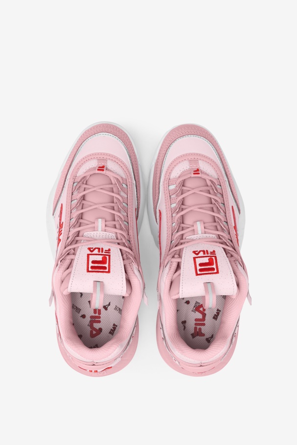 Fila UK Coral Blush/Pink/White Women\'s Disruptor 2 Exp