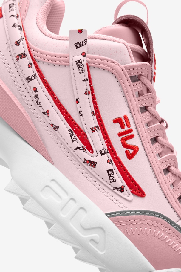 Fila UK Coral Blush/Pink/White Women\'s Disruptor 2 Exp