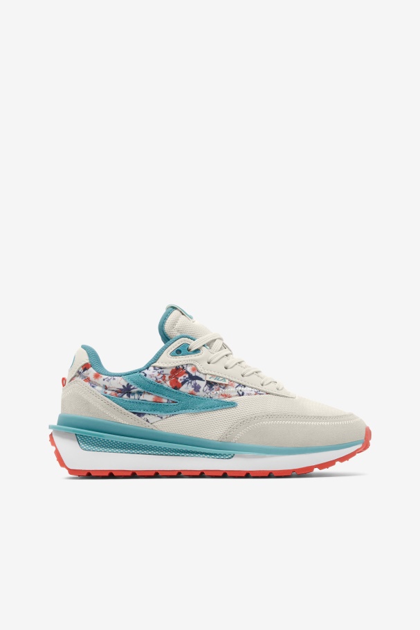 Women's Renno Fila UK White/Tofu/Porcelain