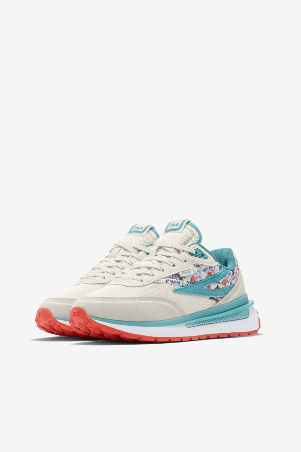 Women\'s Renno Fila UK White/Tofu/Porcelain