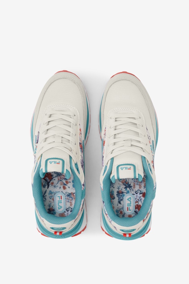 Women\'s Renno Fila UK White/Tofu/Porcelain