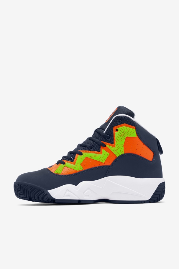 Fila UK Blue/Red Orange/White Men\'s MB