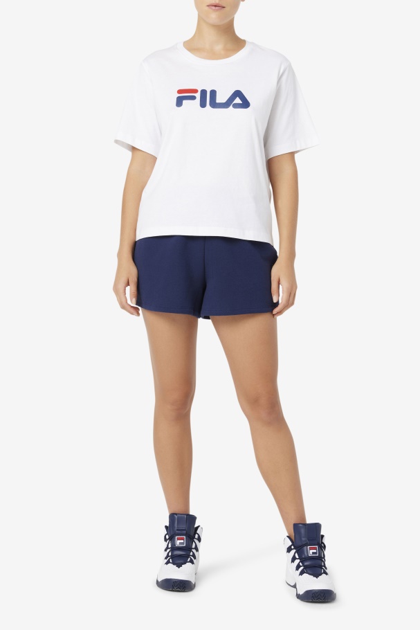 White Thea Tee Fila UK