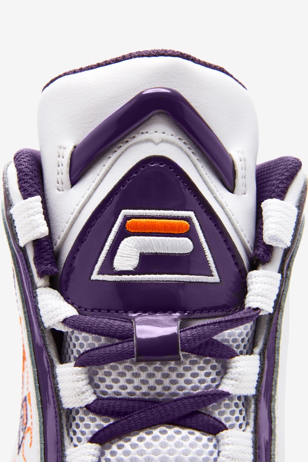 White/Purple Pennant/Orange Fila UK Women\'s Grant Hill 2 History
