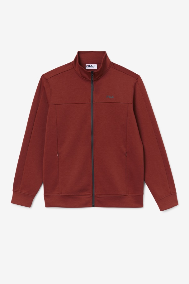 Gonal Zip Jacket Russet Brown/Black Fila UK